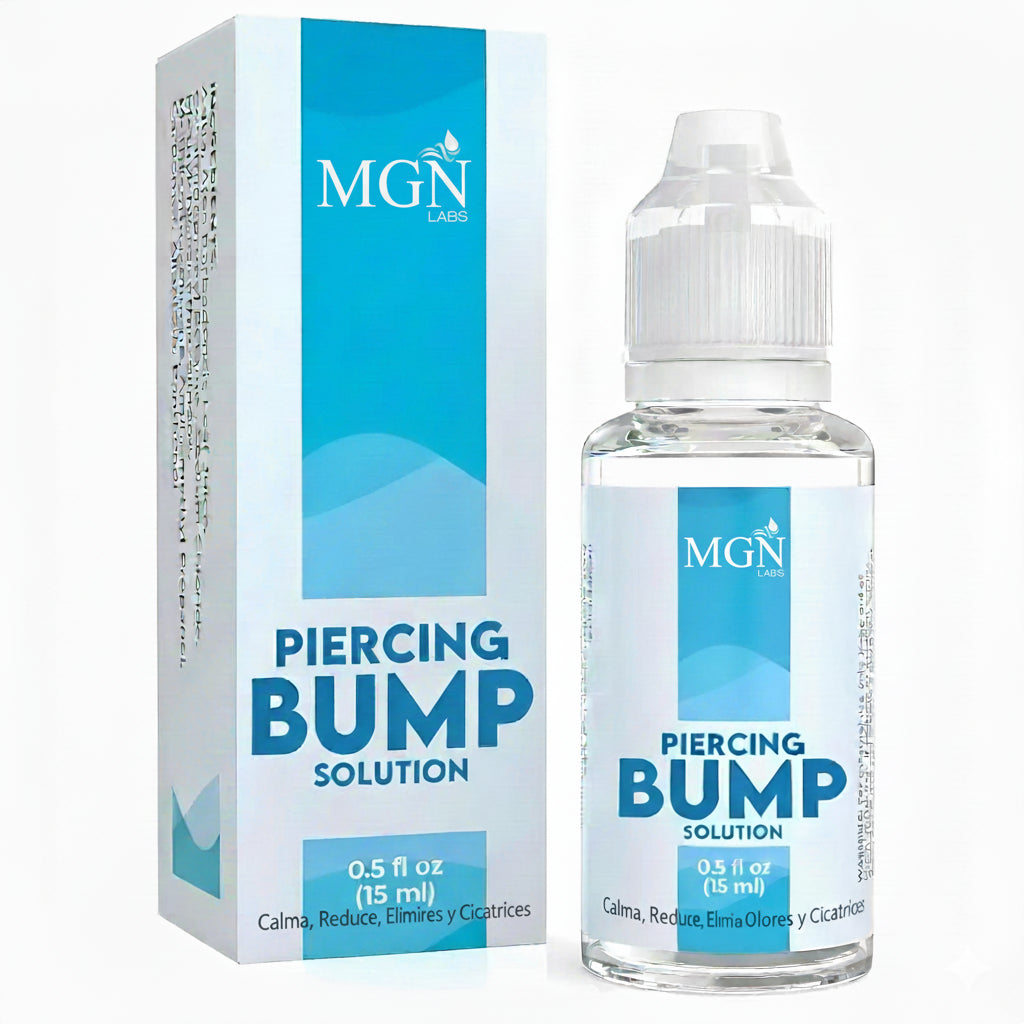 Sistema BUMP de limpieza total para orejas y perforaciones. 2 x 1