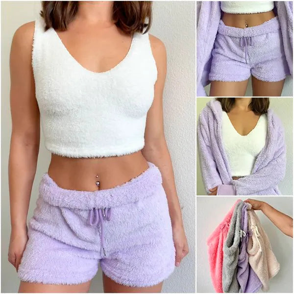 Pijama Afelpada 3 piezas la Victorie