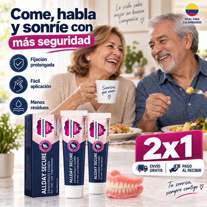 Adhesivo para prótesis dentales - Comfort Seal Pro 2x1