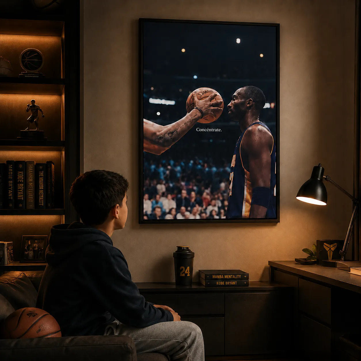 Cuadro de Disciplina y Grandeza l Legado Mamba™ 🐍🏀 Kobe Bryant