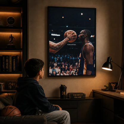 Cuadro de Disciplina y Grandeza l Legado Mamba™ 🐍🏀 Kobe Bryant