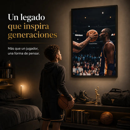 Cuadro de Disciplina y Grandeza l Legado Mamba™ 🐍🏀 Kobe Bryant