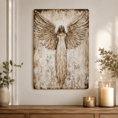 Placa Ángel Guardián™ – Protección para el Hogar 👼