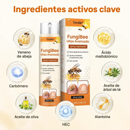 FungiBee™ –Aerosol Cuidado Intensivo para Uñas Maltratadas