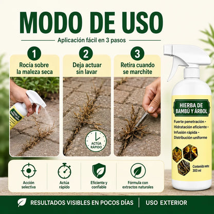 Herbicida CortaMaleza Pro™ 2x1 – Herbicida para Maleza y Pasto No Deseado