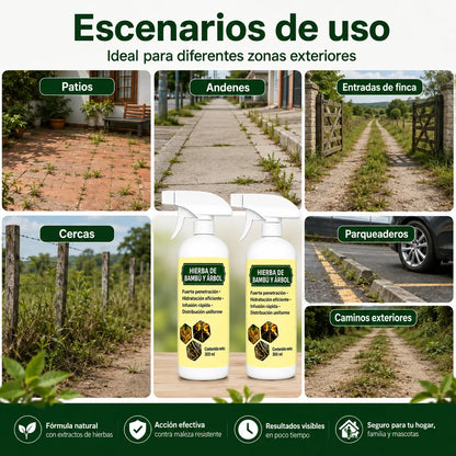 Herbicida CortaMaleza Pro™ 2x1 – Herbicida para Maleza y Pasto No Deseado
