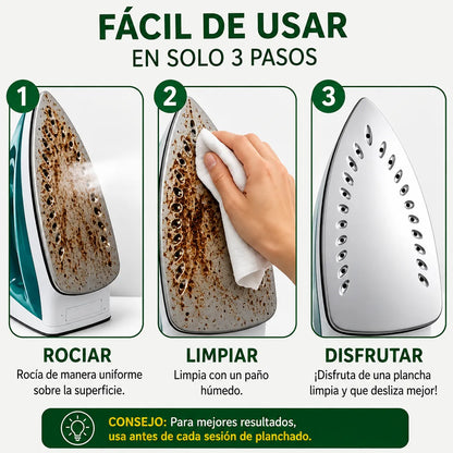 Aerosol Renovador para Suela de Plancha | Oferta 2x1