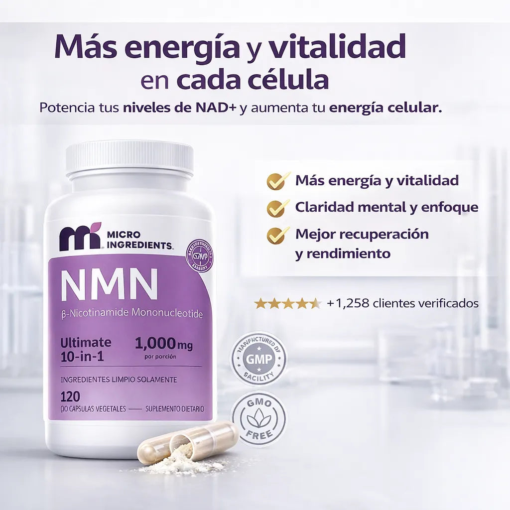 VitaNova NAD+ – Activador de Energía Celular.