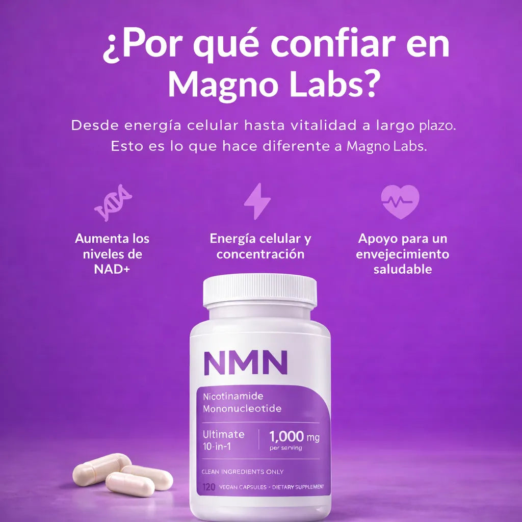 VitaNova NAD+ – Activador de Energía Celular.