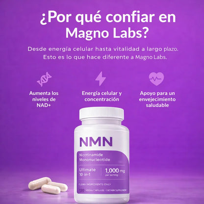 VitaNova NAD+ – Activador de Energía Celular.