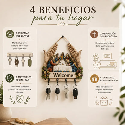 🕊️ Entrada en Paz – Organizador para el Hogar™