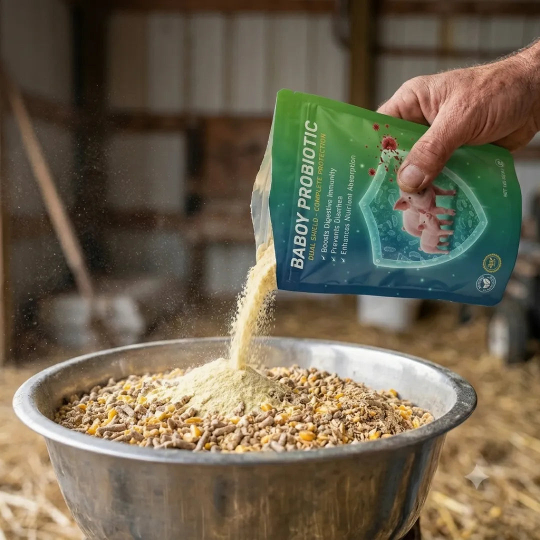 Probiótico Animal de Alto Rendimiento - 🐷Baboy Probiotic™ Paga 1 lleva 2