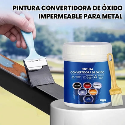 Pintura antioxidante para metal 4 en 1 l 500 gr