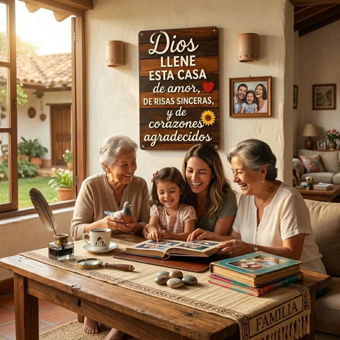 Hogar Bendito – Placa de Fe y Protección™