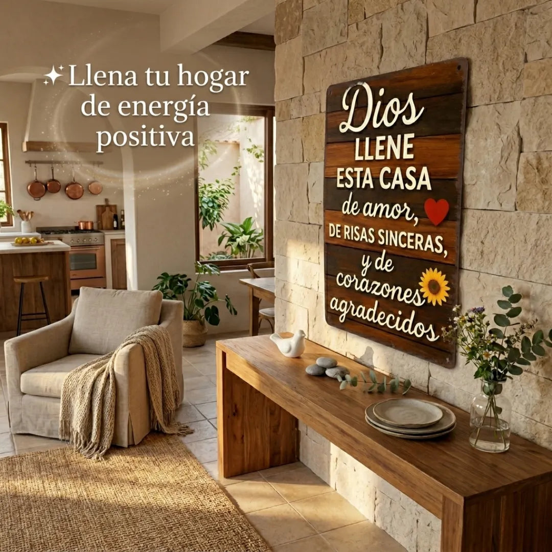 Hogar Bendito – Placa de Fe y Protección™
