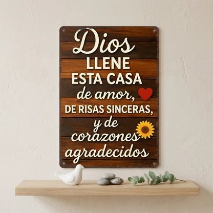 Hogar Bendito – Placa de Fe y Protección™