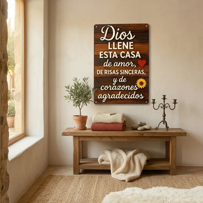 Hogar Bendito – Placa de Fe y Protección™