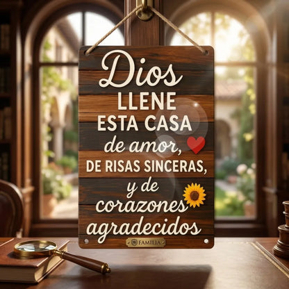 Hogar Bendito – Placa de Fe y Protección™