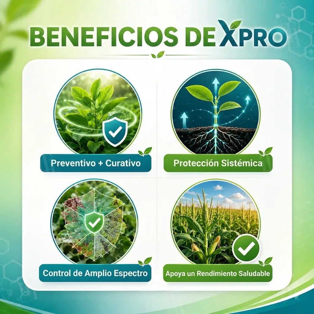 Fungicida sistémico RZXEA™ Xpro Prothioconazole (90% de eficacia en 10 minutos)