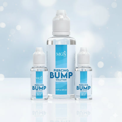 Sistema BUMP de limpieza total para orejas y perforaciones. 2 x 1