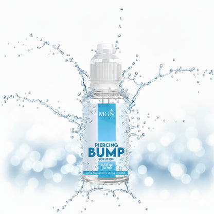 Sistema BUMP de limpieza total para orejas y perforaciones. 2 x 1