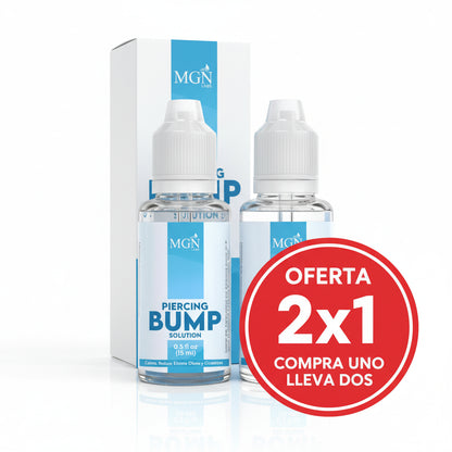 Sistema BUMP de limpieza total para orejas y perforaciones. 2 x 1