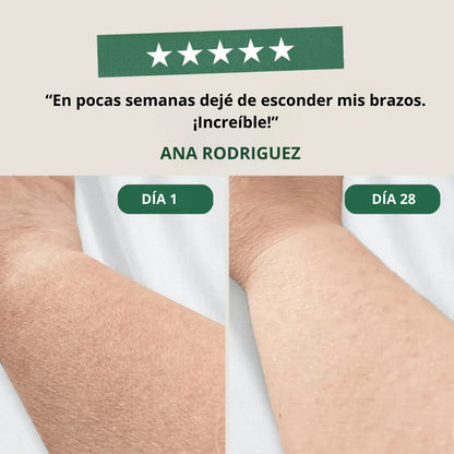 Crema reparadora para piel crepey
