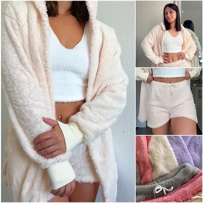 Pijama Afelpada 3 piezas la Victorie