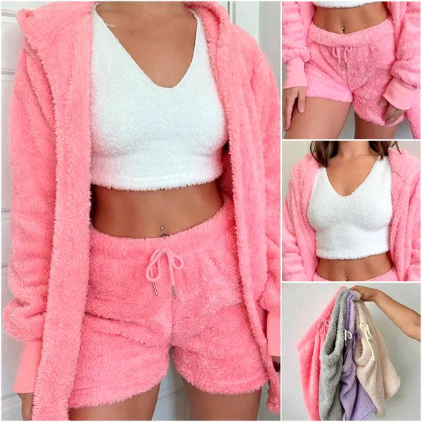 Pijama Afelpada 3 piezas la Victorie