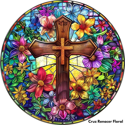 ✝ Rompecabezas Camino de Fe – Cruz de bendición 🕊