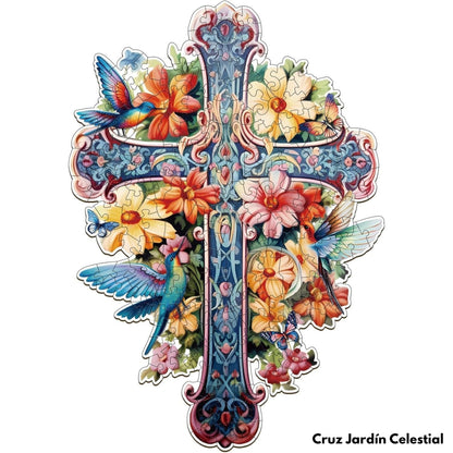 ✝ Rompecabezas Camino de Fe – Cruz de bendición 🕊