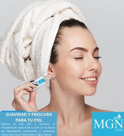 Sistema BUMP de limpieza total para orejas y perforaciones. 2 x 1