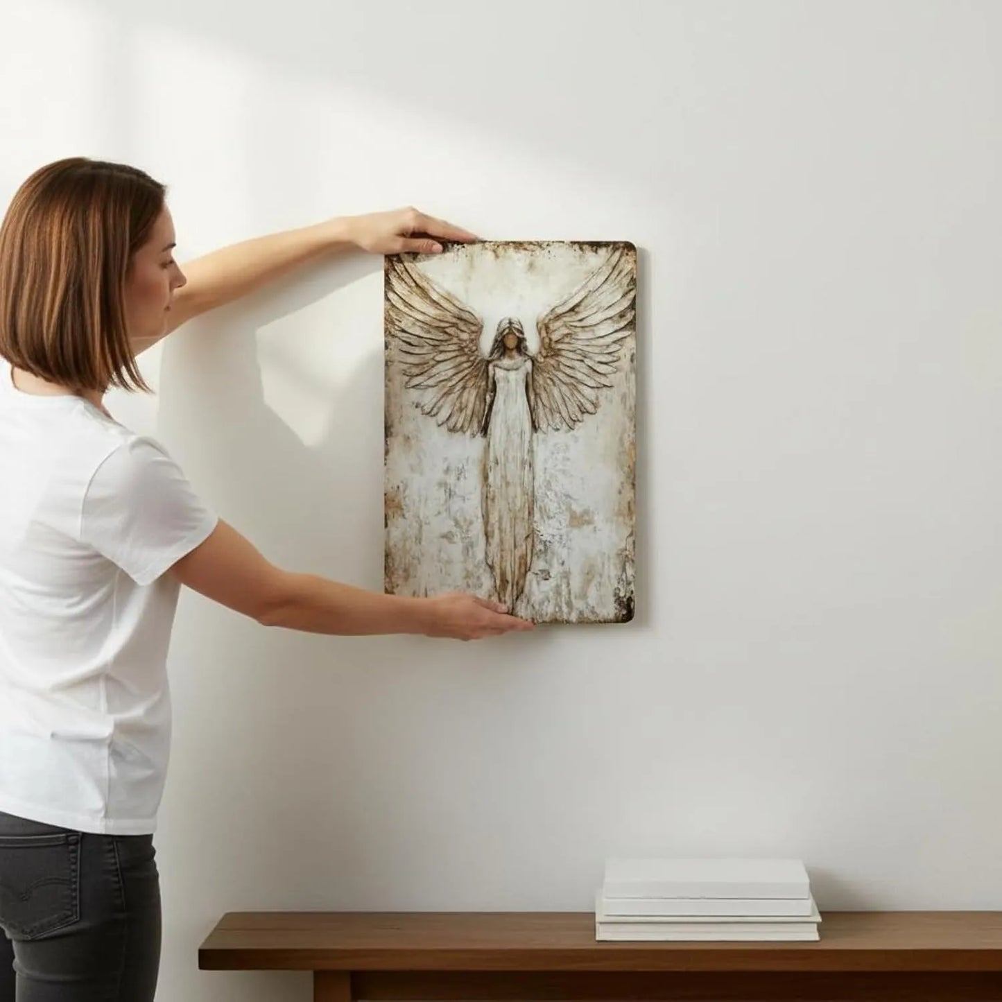 Placa Ángel Guardián™ – Protección para el Hogar 👼