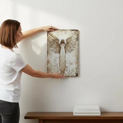 Placa Ángel Guardián™ – Protección para el Hogar 👼