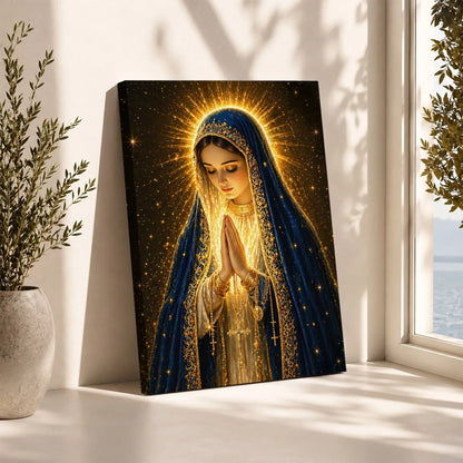 Santísima Virgen María Luz Divina™ – Cuadro de Fe