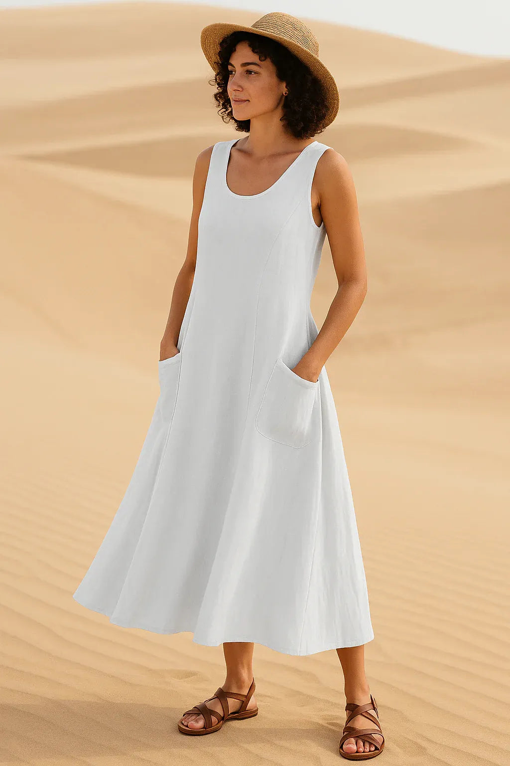 Vestido Belina - Elegancia Casual con bolsillos