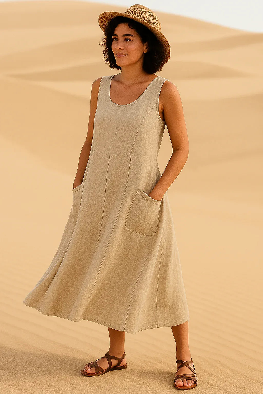Vestido Belina - Elegancia Casual con bolsillos