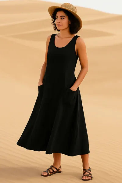 Vestido Belina - Elegancia Casual con bolsillos