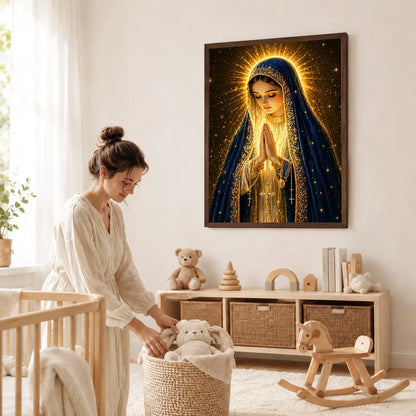 Santísima Virgen María Luz Divina™ – Cuadro de Fe